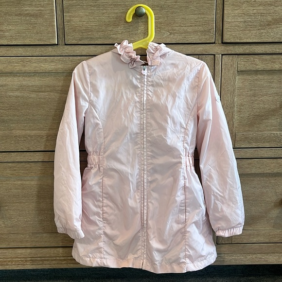 Armani Jr. girls pink hooded jacket - size 6 - Picture 1 of 8